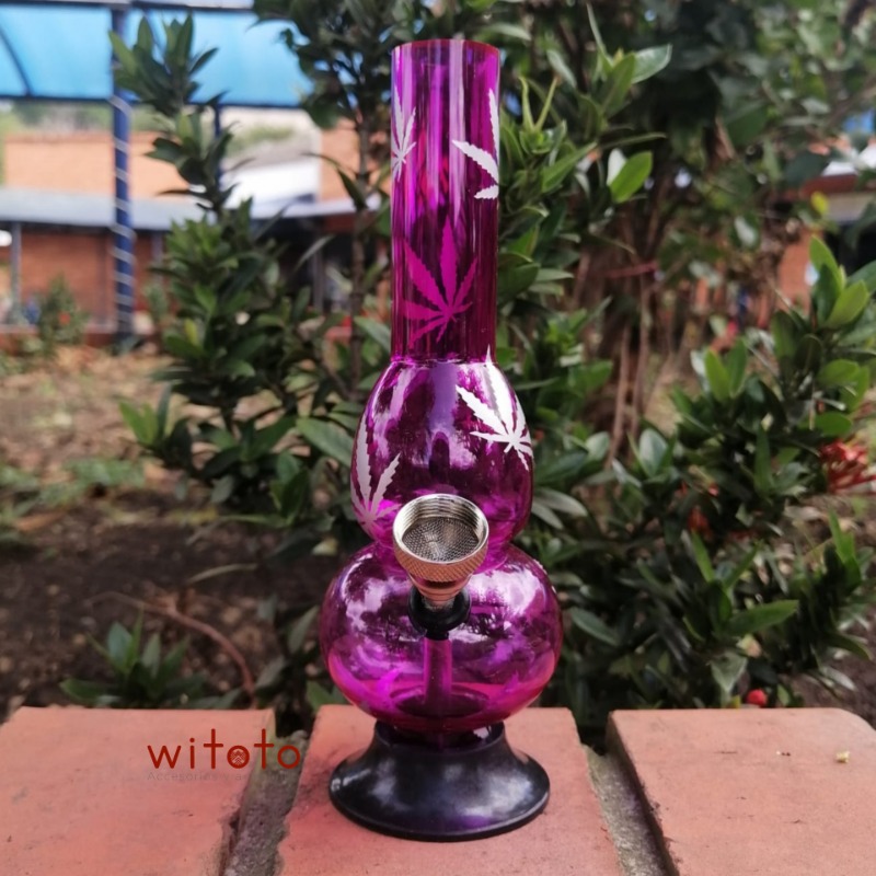 BONG ESTAMPADO MORADO 2